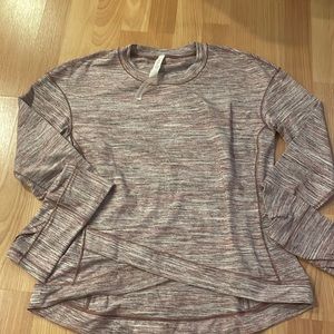 LuluLemon Sweatshirt with cross cross bottom